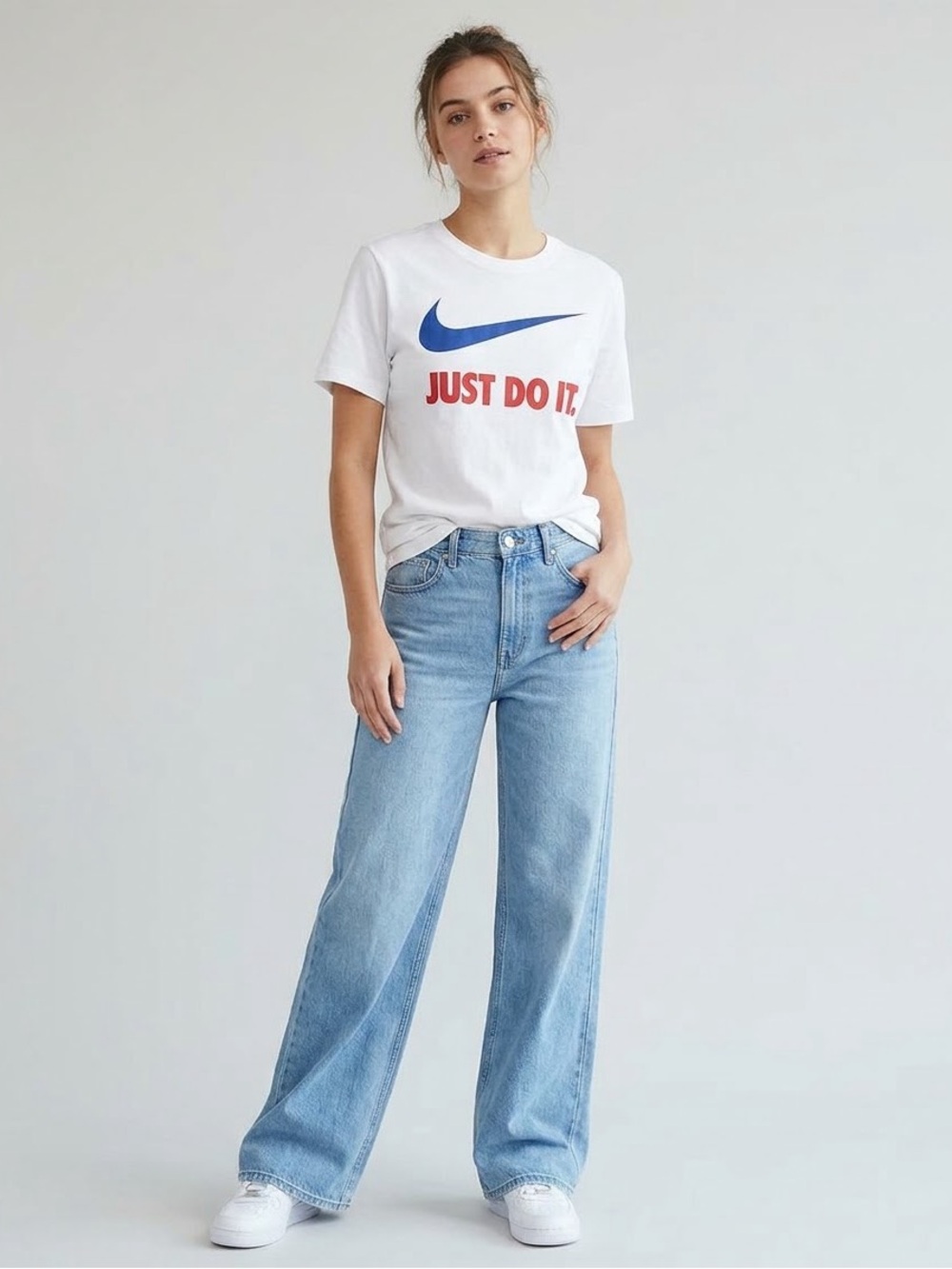 Nike Just Do It White Tee Shirt